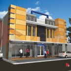 Model Ruko Minimalis 2 Lantai Modern