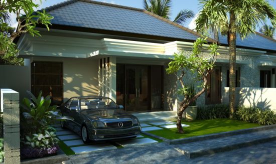Rumah Mewah 1 Lantai 3 Kamar Minimalis
