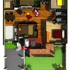 Desain Rumah Minimalis Sederhana 1 Lantai 3 Kamar Tidur