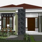 Desain Rumah Minimalis Sederhana 1 Lantai 3 Kamar Tidur