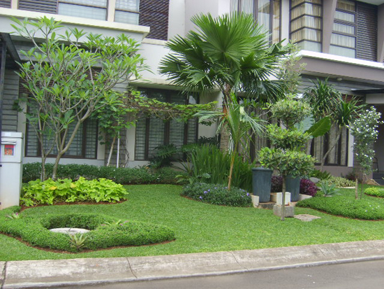 Taman Depan Rumah Minimalis Lahn Sempit