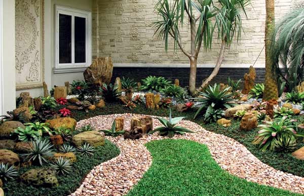 Taman Depan Rumah Minimalis Tipe 36 Lahan Sempit