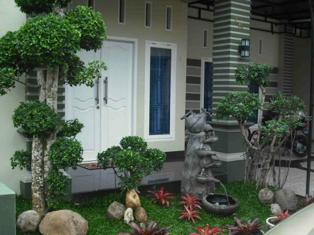 Taman Depan Rumah Minimalis Tipe 36 Lahan Sempit