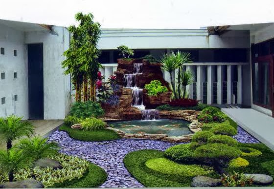 Taman Depan Rumah Minimalis Tipe 36 Lahan Sempit