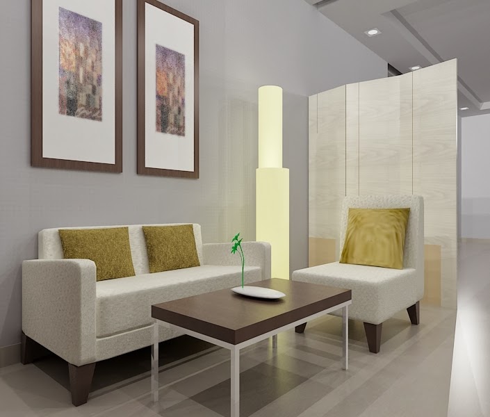 Sofa Warna Putih untuk Ruang Tamu Cantik