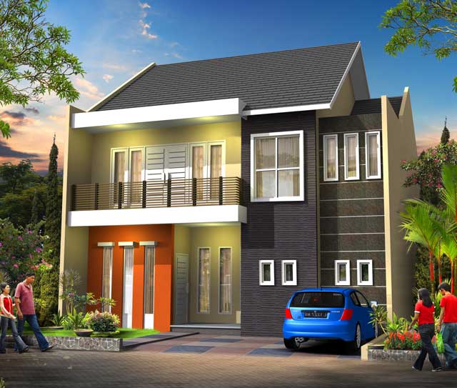 Rumah Minimalis 2 Lantai Karya Seorang Arsitek Rumah