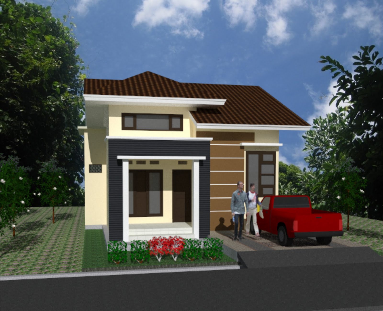 Desain rumah Sederhana Arsitek Rumah Minimalis