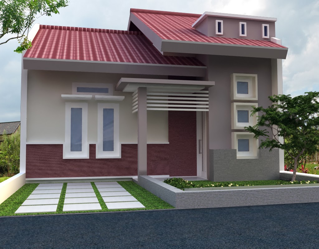 Gambar Rumah 1 Lantai Mungil Cantik