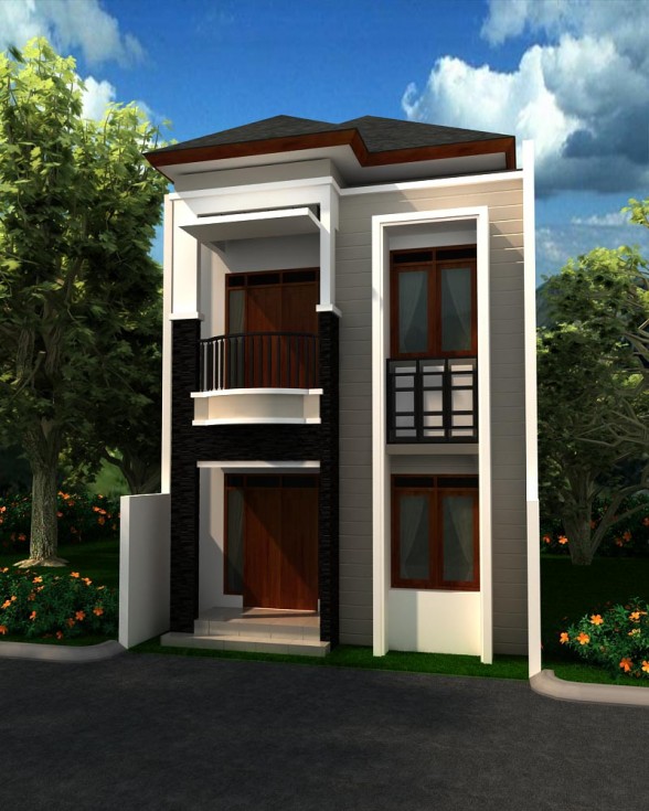 gambar rumah minimalis tingkat bagus