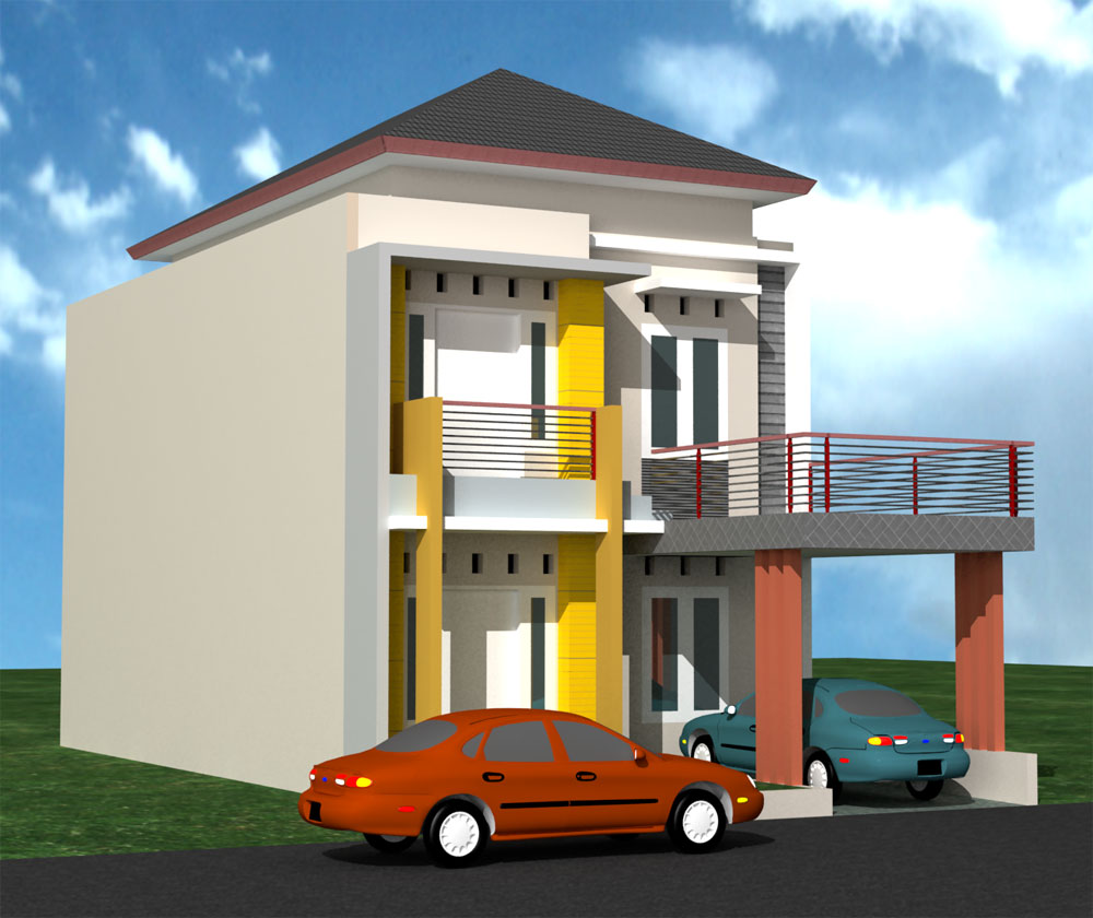 gambar rumah minimalis tingkat