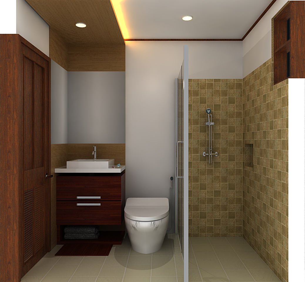 Interior dan Kemarik Kamar Mandi Yang Cakep