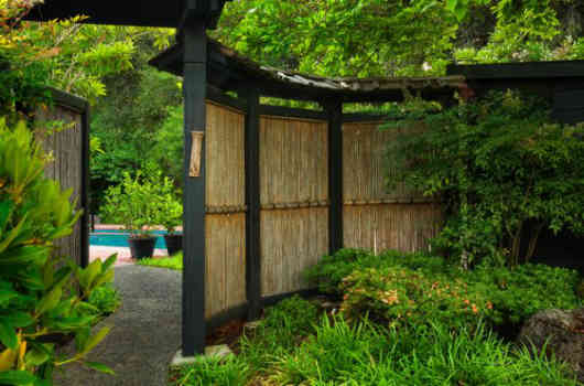 Model pagar rumah minimalis sederhana kayu