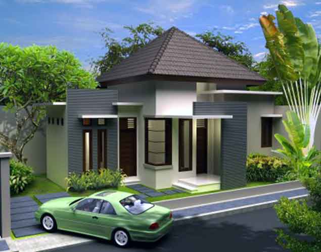 Contoh Rumah Mungil Minimalis 1 Lantai