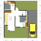 Desain Denah Rumah Minimalis Type 36