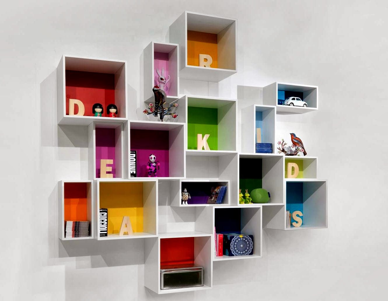 Rak Dinding Minimalis Modern
