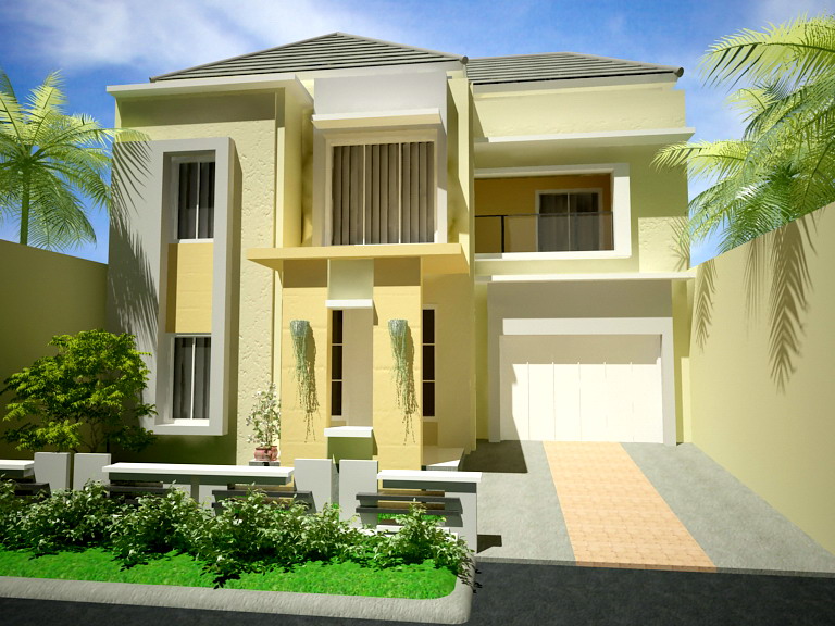Pilihan Rumah Minimalis 2 Lantai Modern
