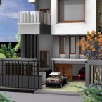 Desain Rumah Minimalis Modern 2 Lantai