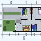Denah Rumah Minimalis Type 36 Terbaru