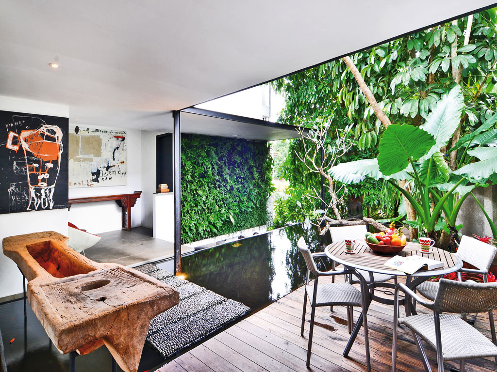 Taman Rumah Minimalis Modern Terbuka